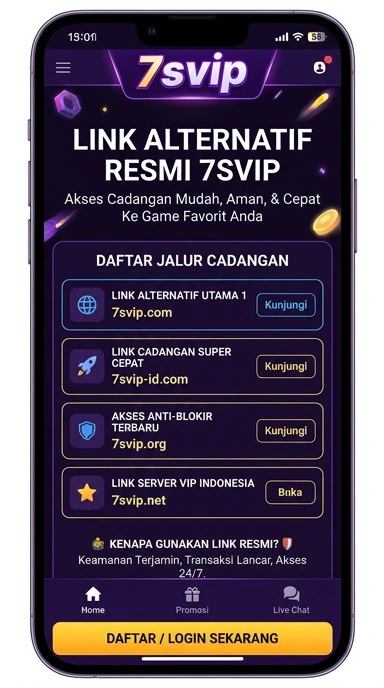 Halaman Link Alternatif 7svip untuk Pengguna Android