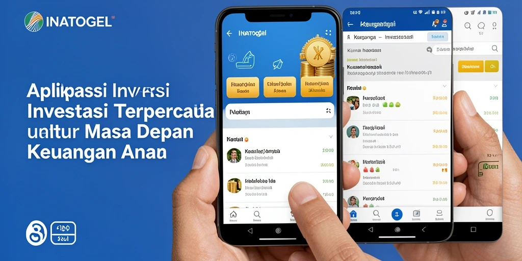 Tampilan antarmuka aplikasi INATOGEL yang sederhana dan informatif.