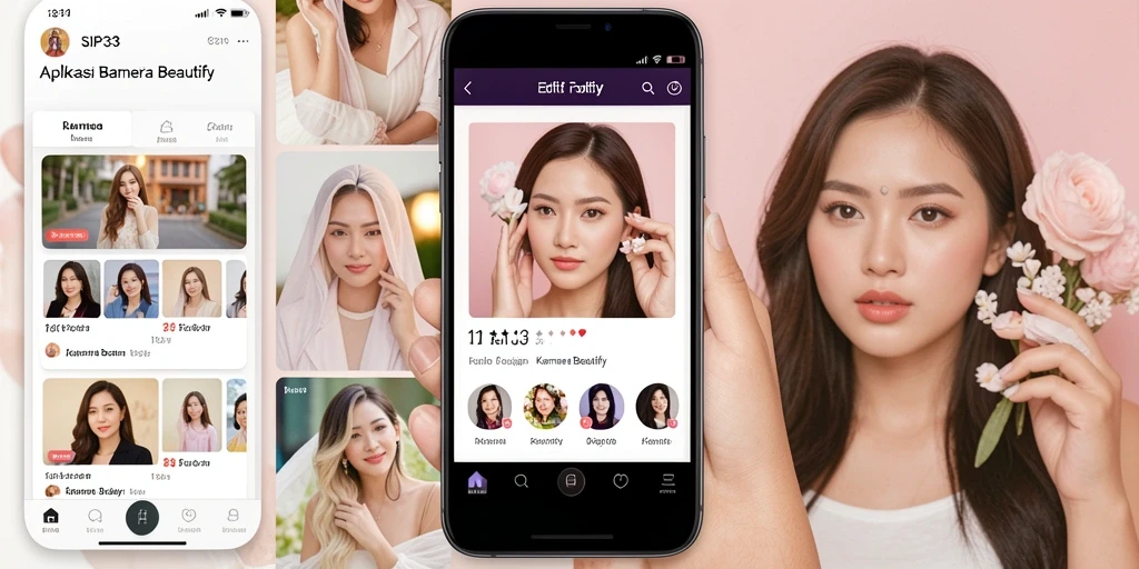 Tampilan antarmuka SIP33 yang menarik dan fungsional untuk edit foto.